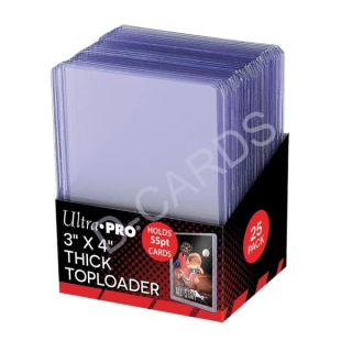 Ultra PRO - Plastový Toploader 55pt  (25 ks)